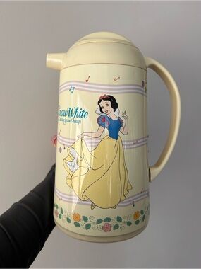 Vintage Disney Snow White and the Seven Dwarf insulated beverage thermos pitcher